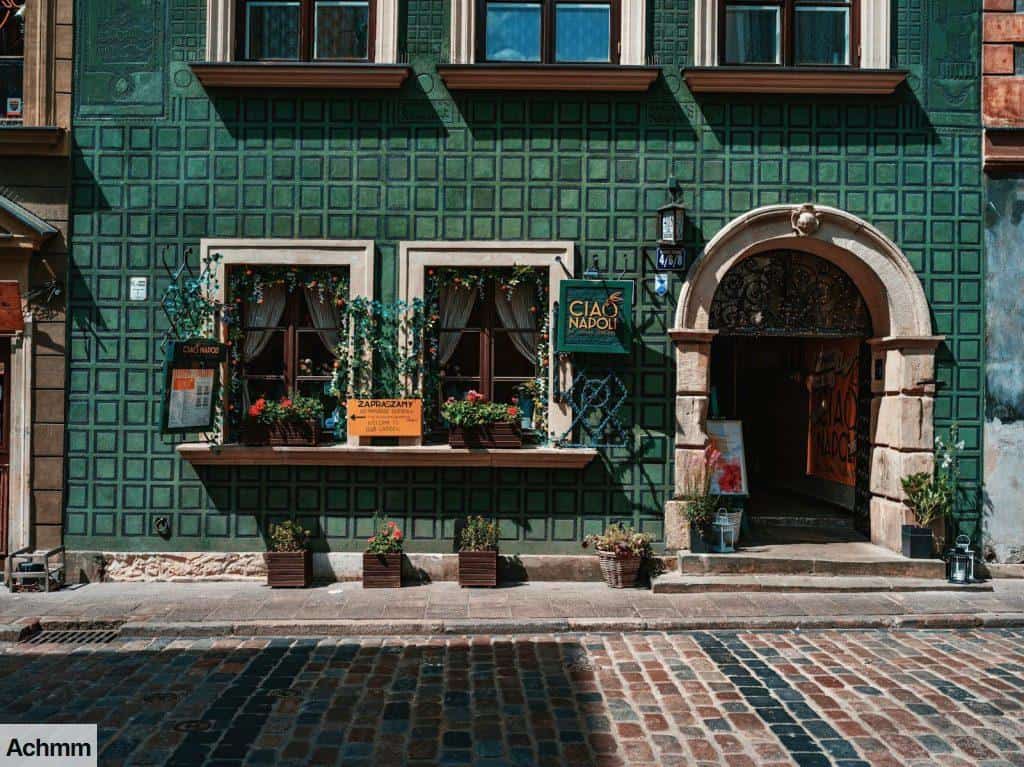 Ciao Napoli Restaurant in Warsaw Old Town, Poland