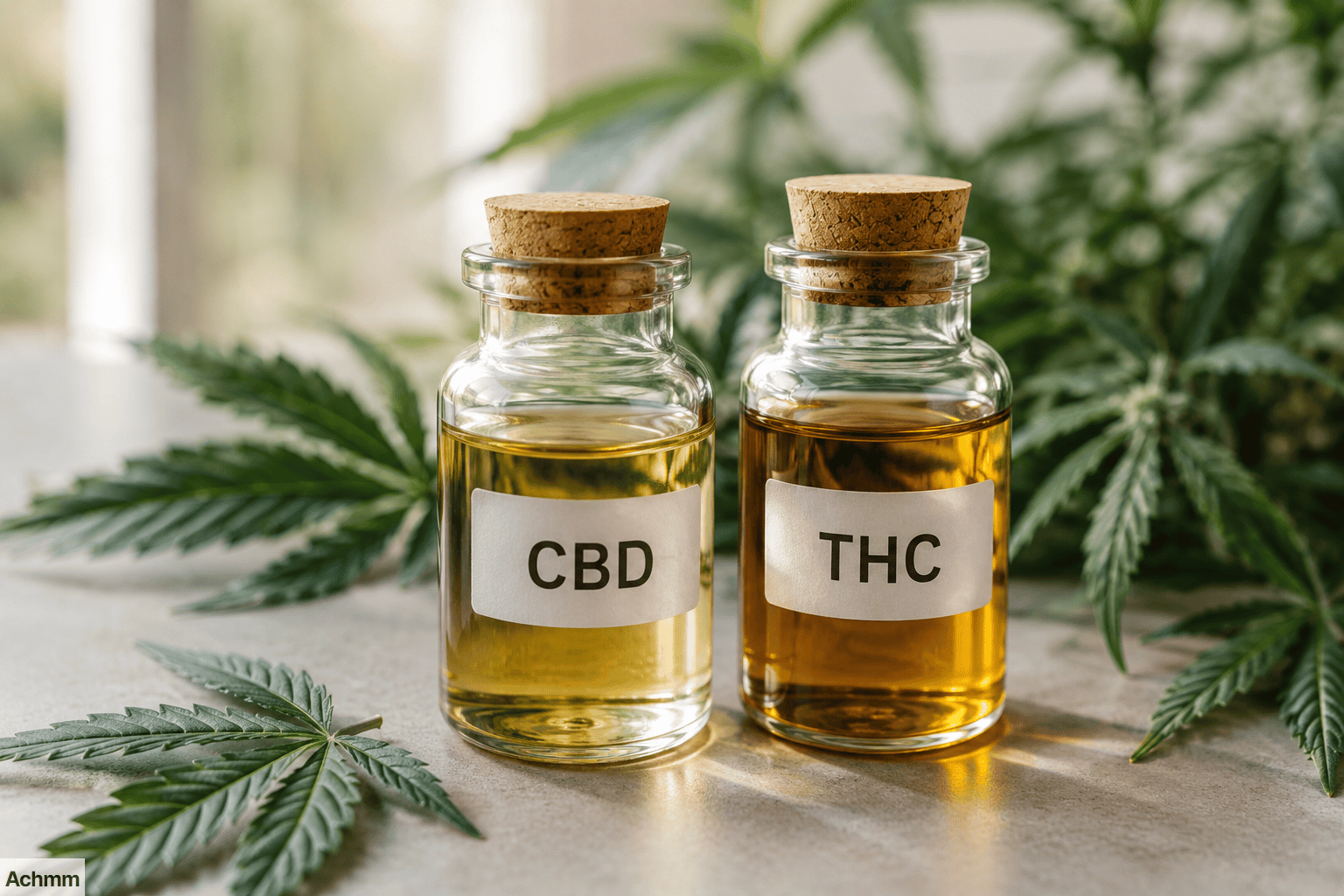 Diferencia entre CBD y THC: efectos, usos, legalidad y cómo distinguirlos